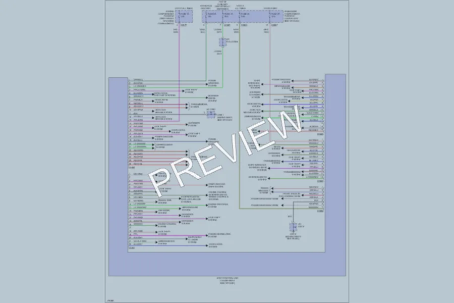 2004 LandRover Discovery Body Control Modules wiring diagram preview