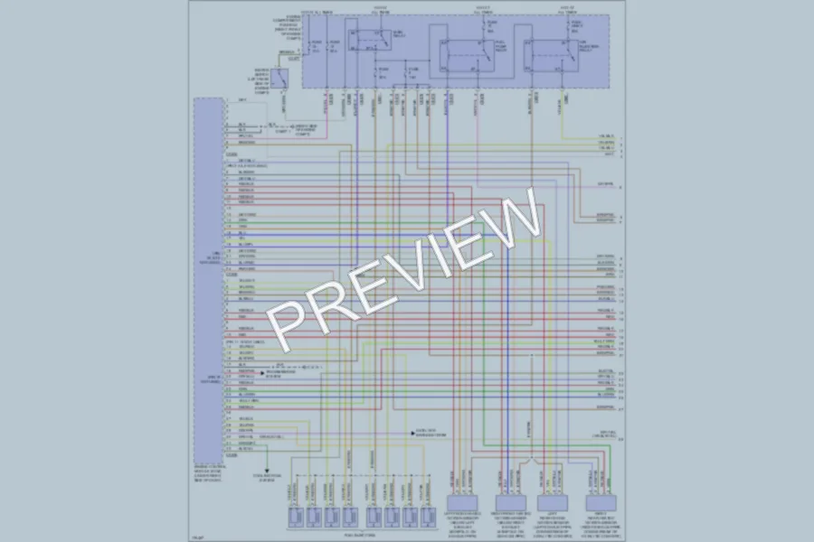 2004 LandRover Discovery Engine Performance wiring diagram preview