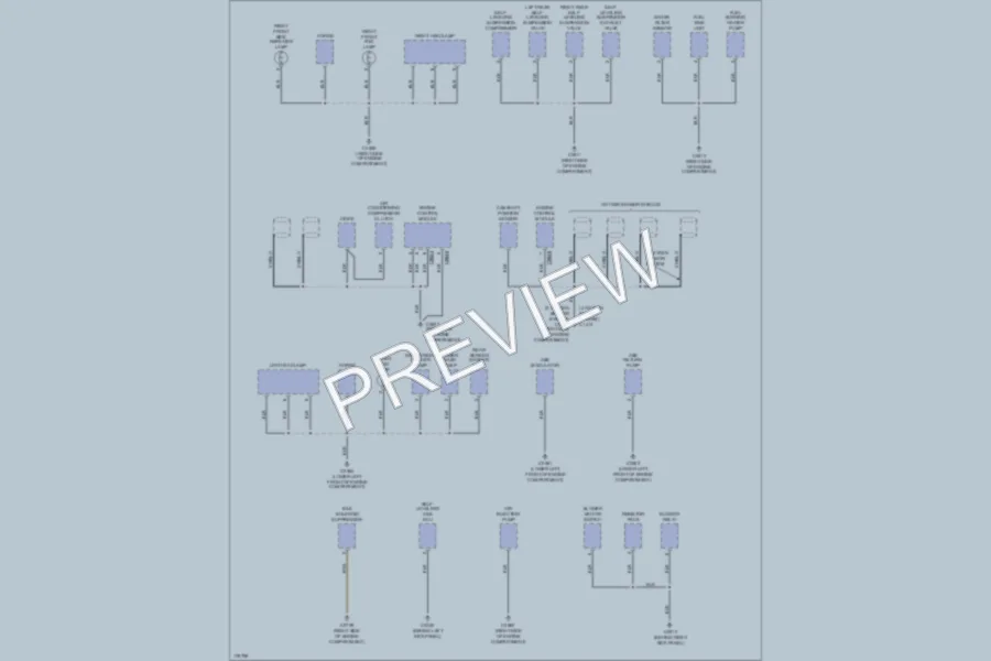 2004 LandRover Discovery Ground Distribution wiring diagram preview