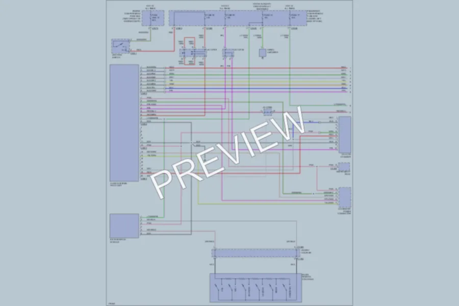 2004 LandRover Discovery Radio wiring diagram preview