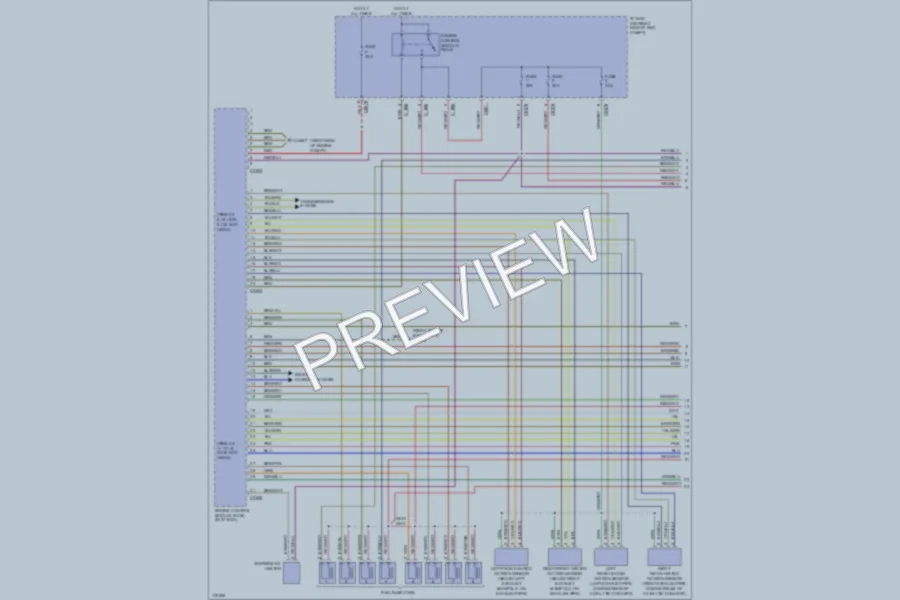 2004 LandRover RangeRover Engine Performance wiring diagram preview