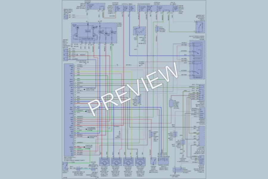 2004 Lexus ES330 Anti Lock Brakes wiring diagram preview