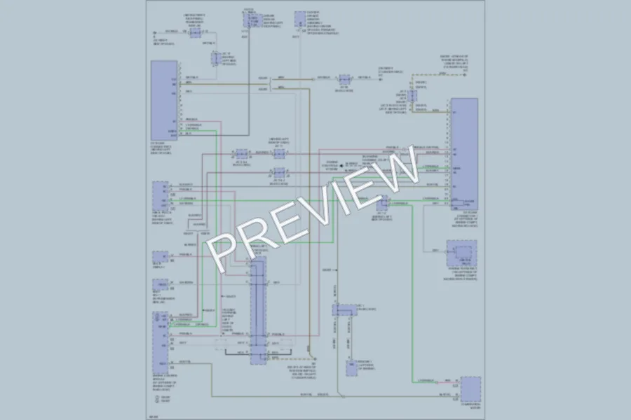 2004 Lexus GS300 Computer Data Lines wiring diagram preview