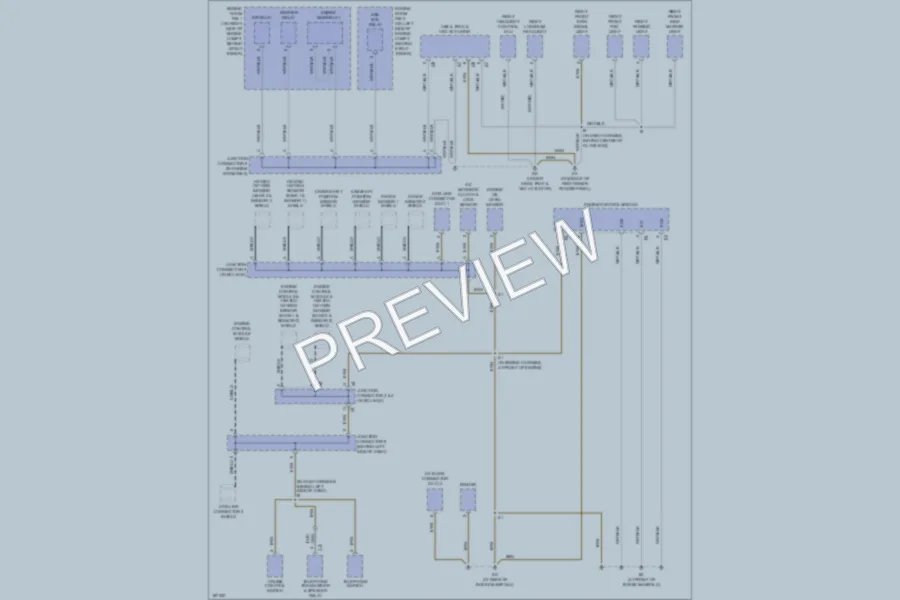 2004 Lexus GS300 Ground Distribution wiring diagram preview