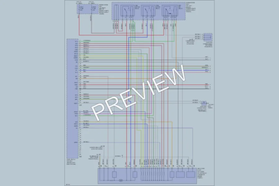 2004 Lexus GS430 Anti Lock Brakes wiring diagram preview