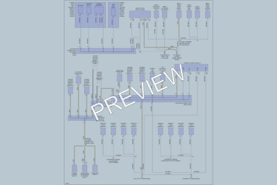 2004 Lexus GS430 Ground Distribution wiring diagram preview
