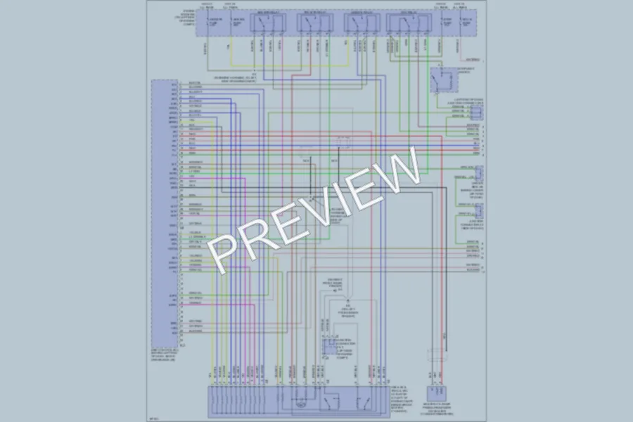 2004 Lexus GX470 Anti Lock Brakes wiring diagram preview