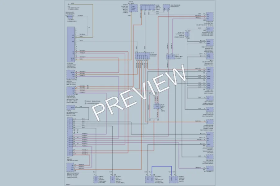 2004 Lexus GX470 Computer Data Lines wiring diagram preview