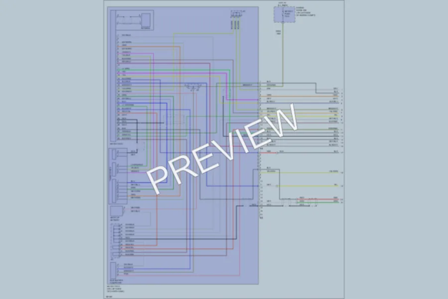 2004 Lexus GX470 Navigation wiring diagram preview
