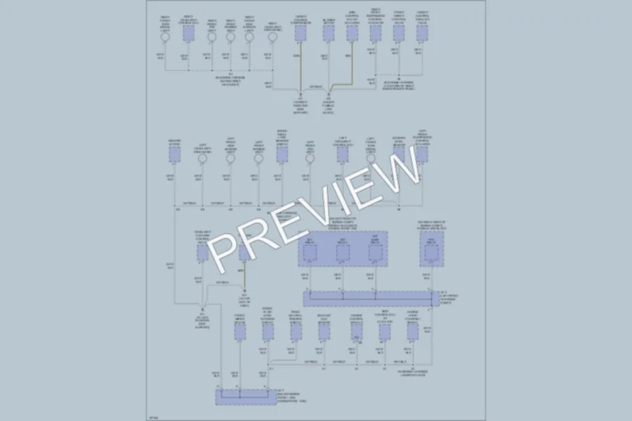 2004 Lexus LS430 Ground Distribution wiring diagram preview