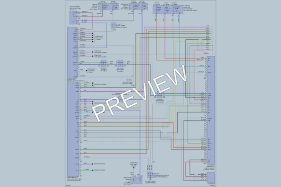 2004 Lexus LS430 Navigation wiring diagram preview