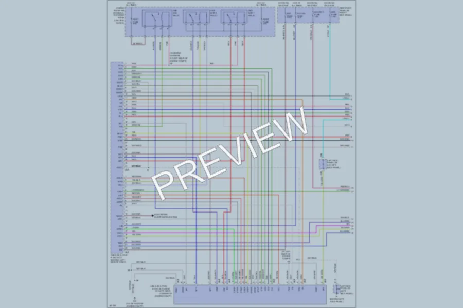 2004 Lexus LX470 Anti Lock Brakes wiring diagram preview