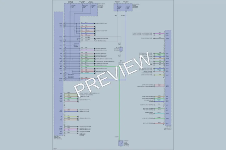 2004 Lexus RX330 Body Control Modules wiring diagram preview