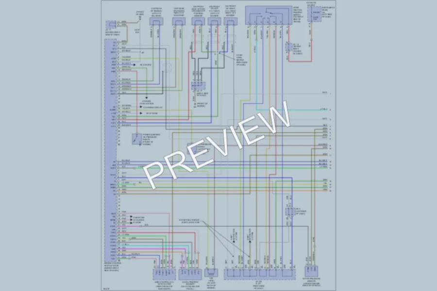 2004 Lexus RX330 Engine Performance wiring diagram preview