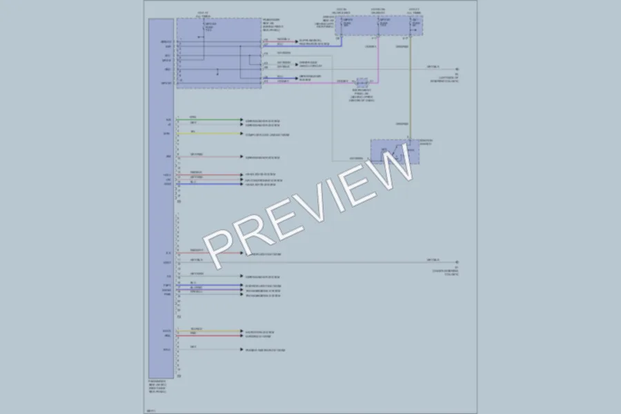 2004 Lexus SC430 Body Control Modules wiring diagram preview