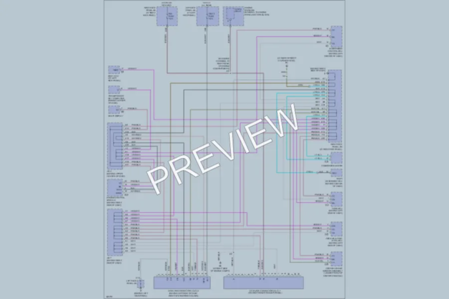 2004 Lexus SC430 Computer Data Lines wiring diagram preview
