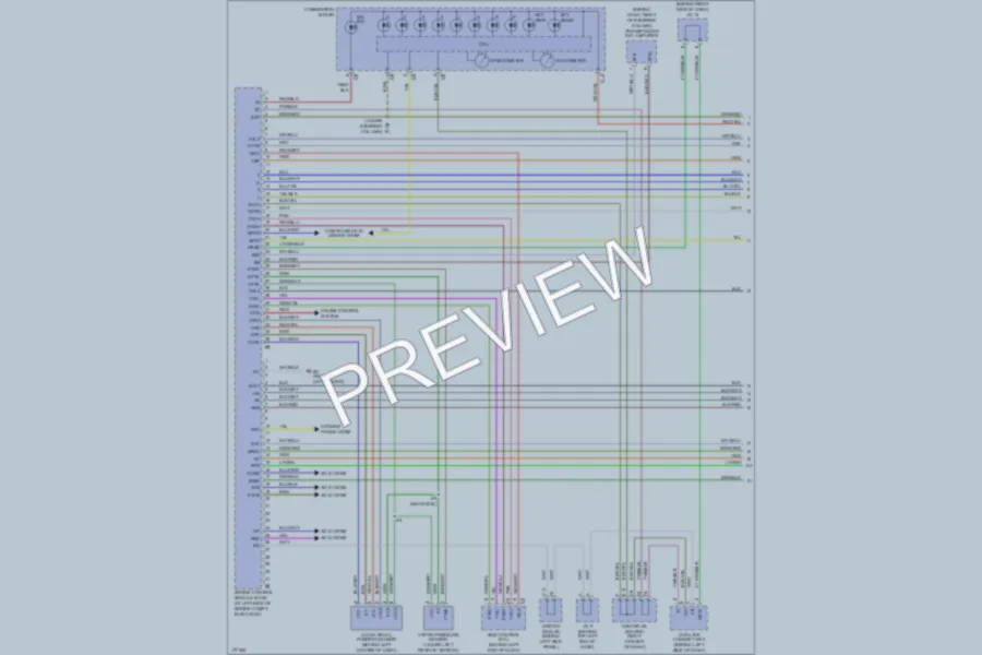 2004 Lexus SC430 Engine Performance wiring diagram preview
