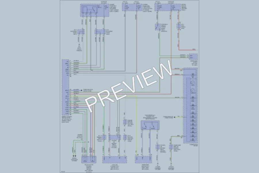 2004 Lexus SC430 Transmission wiring diagram preview