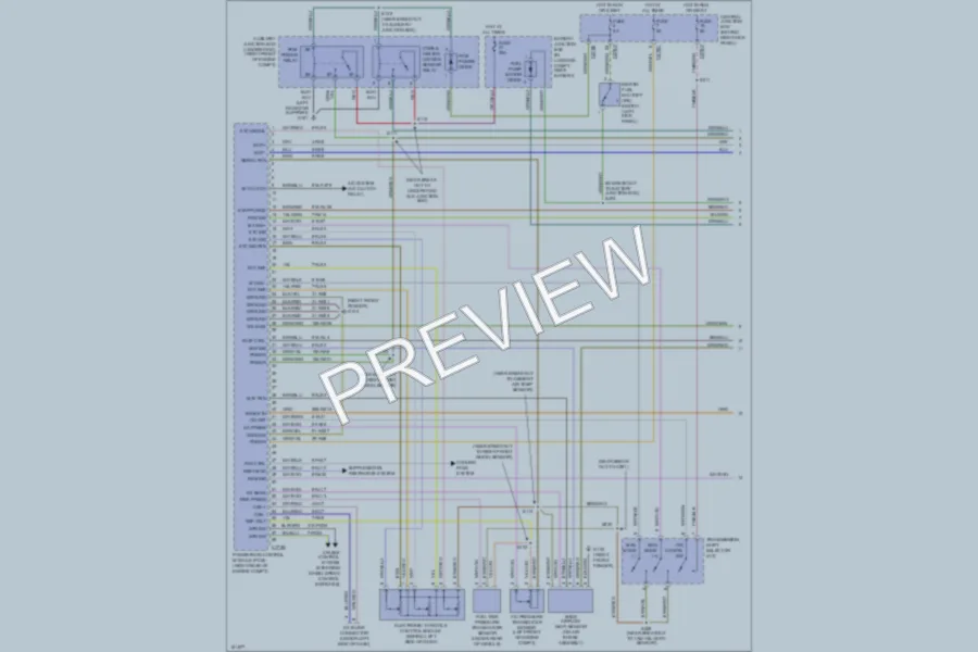 2004 Lincoln LS Engine Performance wiring diagram preview