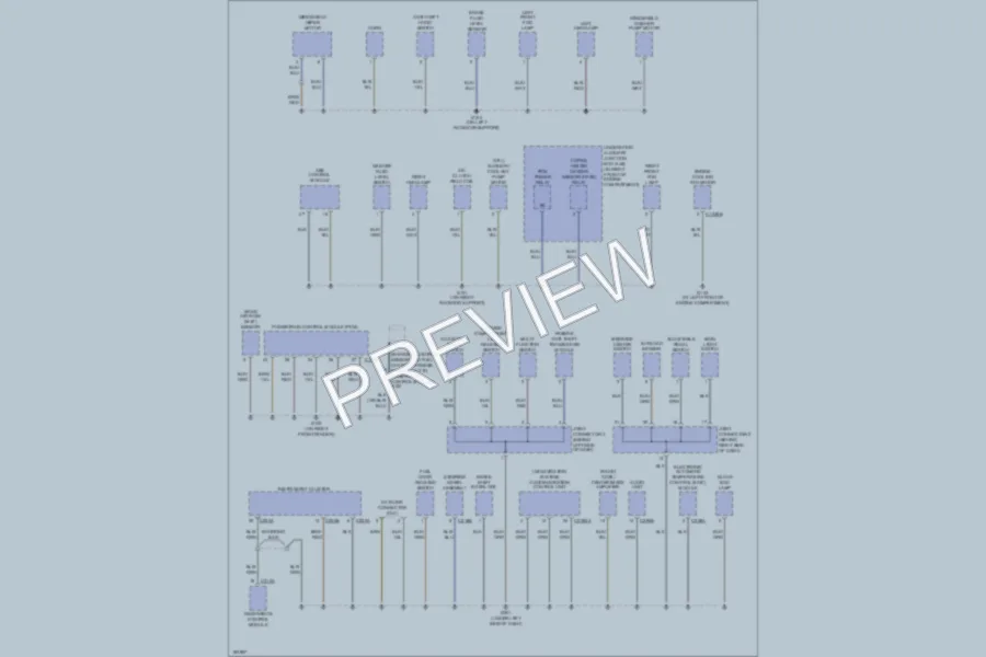 2004 Lincoln LS Ground Distribution wiring diagram preview