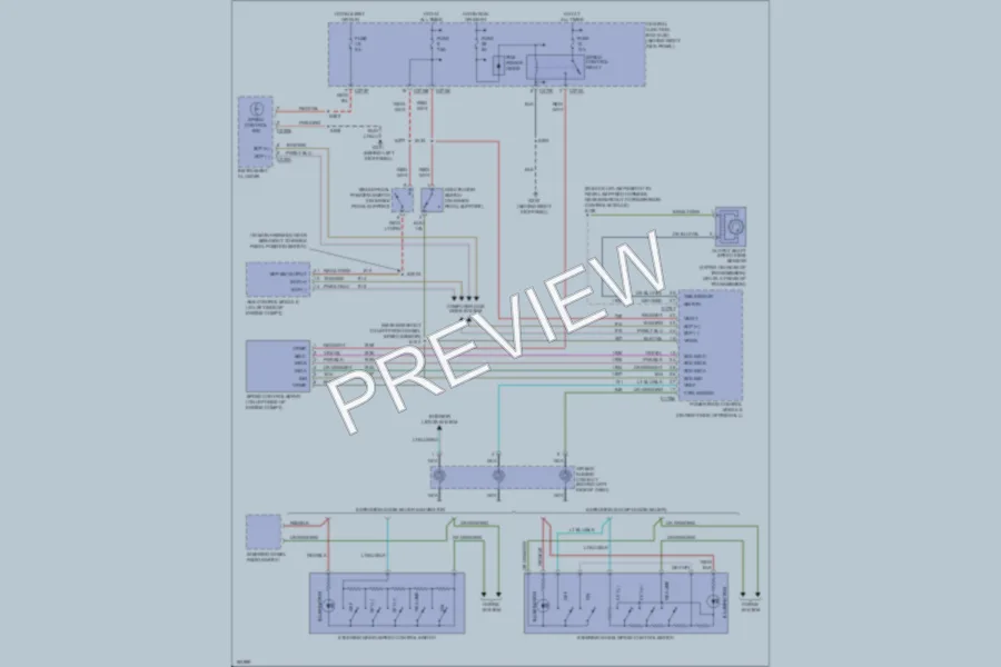 2004 Lincoln Navigator Cruise Control wiring diagram preview