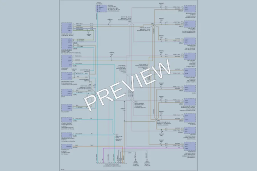2004 Lincoln TownCar Computer Data Lines wiring diagram preview
