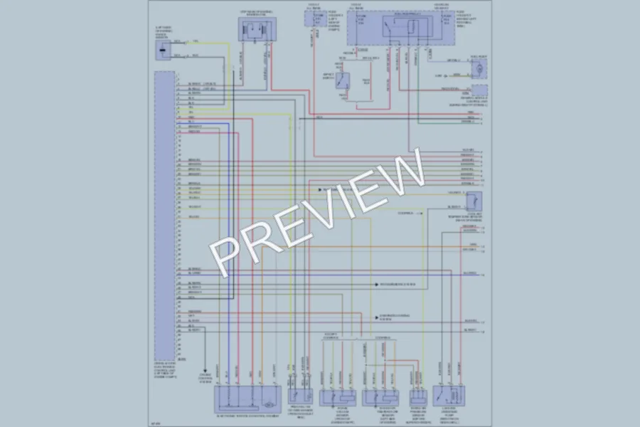 2004 MINI Cooper Engine Performance wiring diagram preview