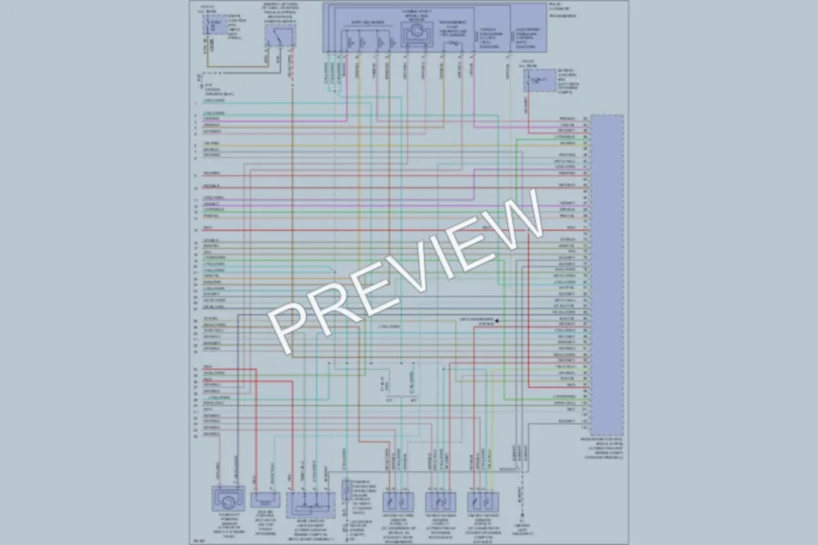2004 Mazda B3000 Engine Performance wiring diagram preview