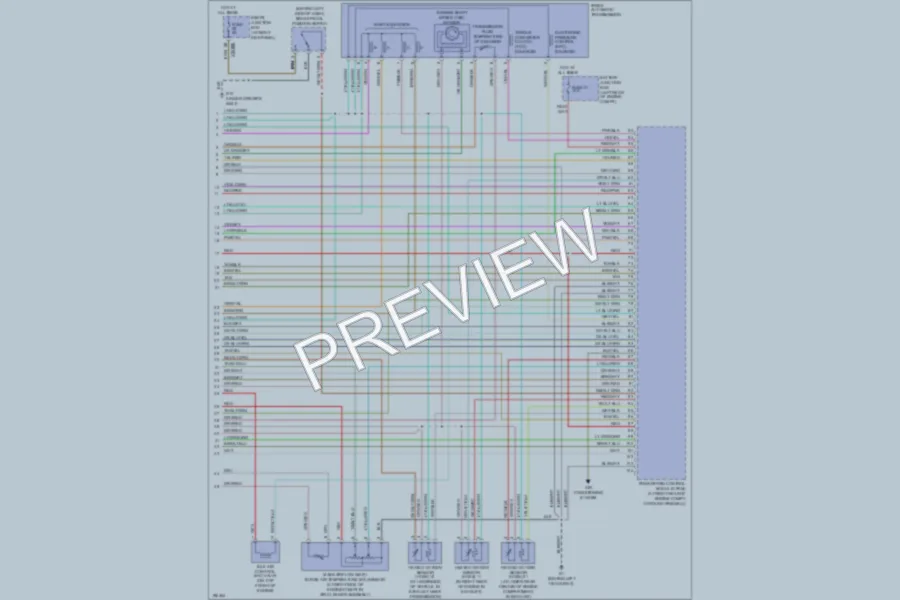 2004 Mazda B4000 Engine Performance wiring diagram preview