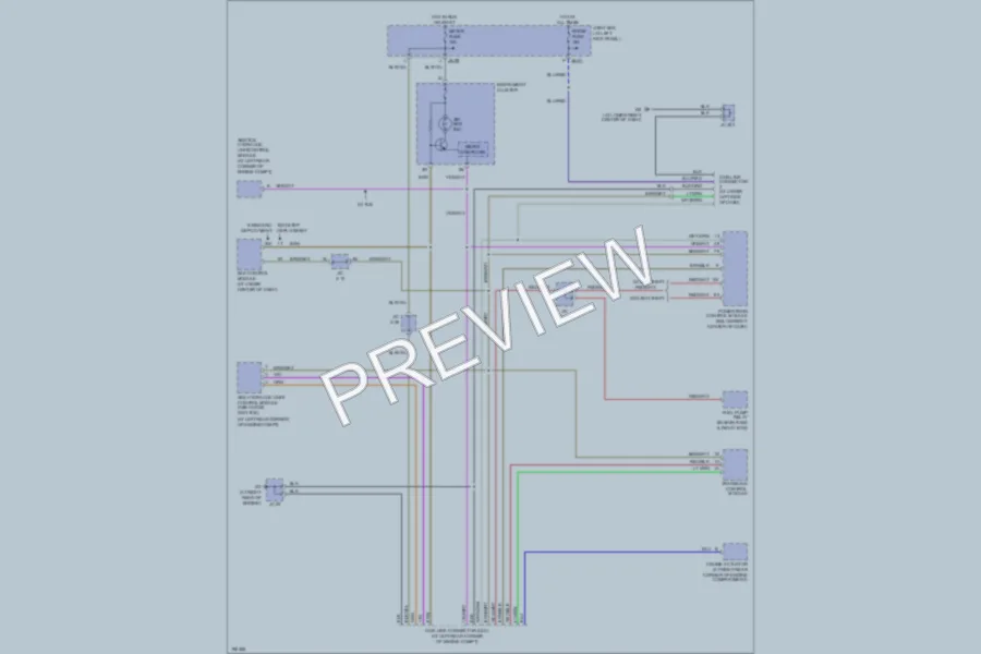 2004 Mazda MPV Computer Data Lines wiring diagram preview