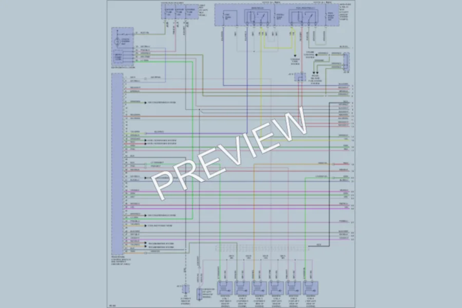 2004 Mazda MPV Engine Performance wiring diagram preview