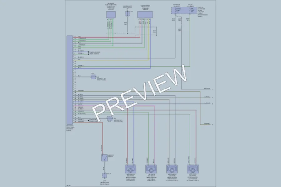2004 Mazda RX8 Anti Lock Brakes wiring diagram preview