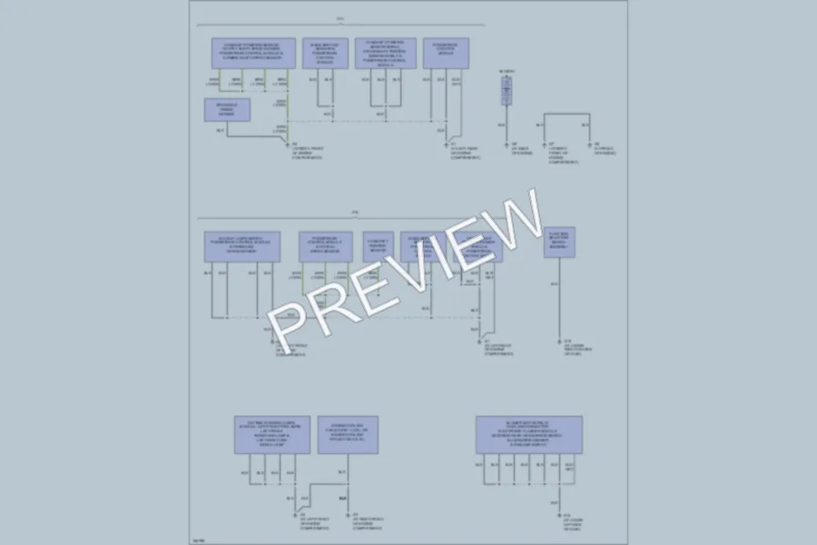 2004 Mazda Tribute Ground Distribution wiring diagram preview