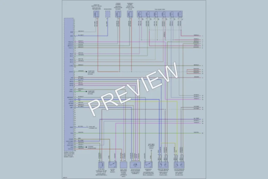 2004 MercedesBenz C240 Engine Performance wiring diagram preview