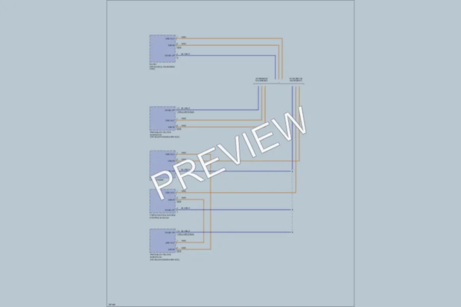2004 MercedesBenz SLK320 Computer Data Lines wiring diagram preview