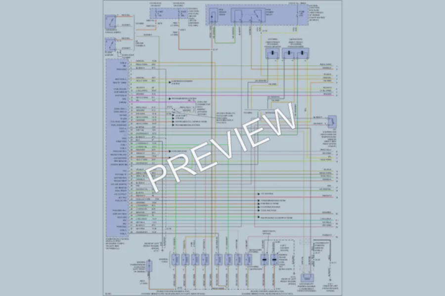 2004 Mercury Marauder Engine Performance wiring diagram preview