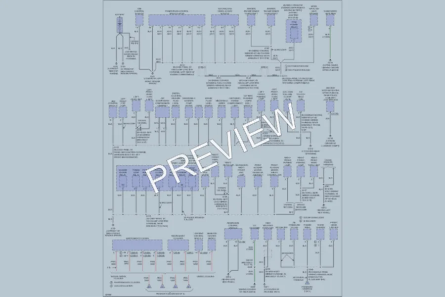 2004 Mercury Marauder Ground Distribution wiring diagram preview