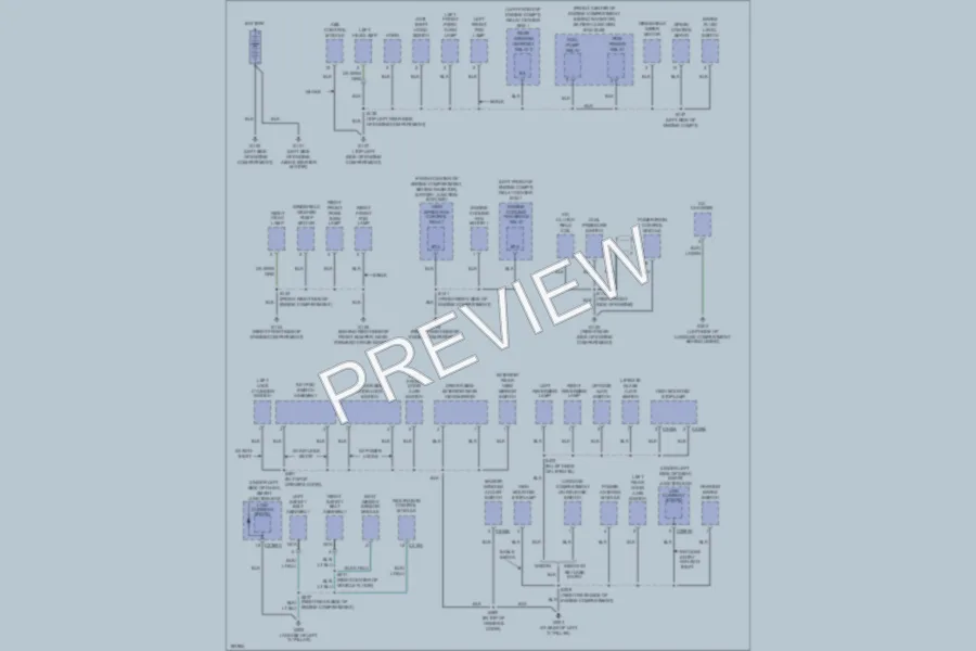 2004 Mercury Sable Ground Distribution wiring diagram preview