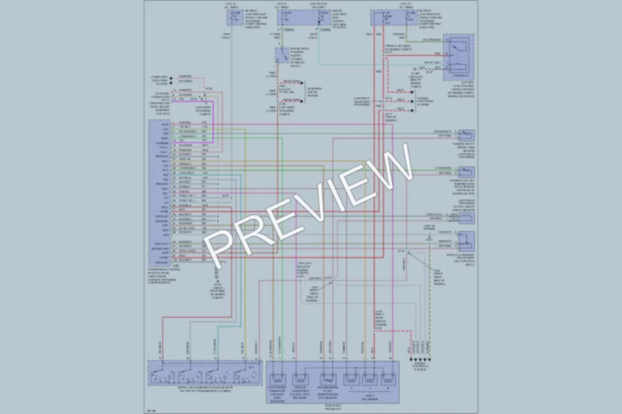 2004 Mercury Sable Transmission wiring diagram preview
