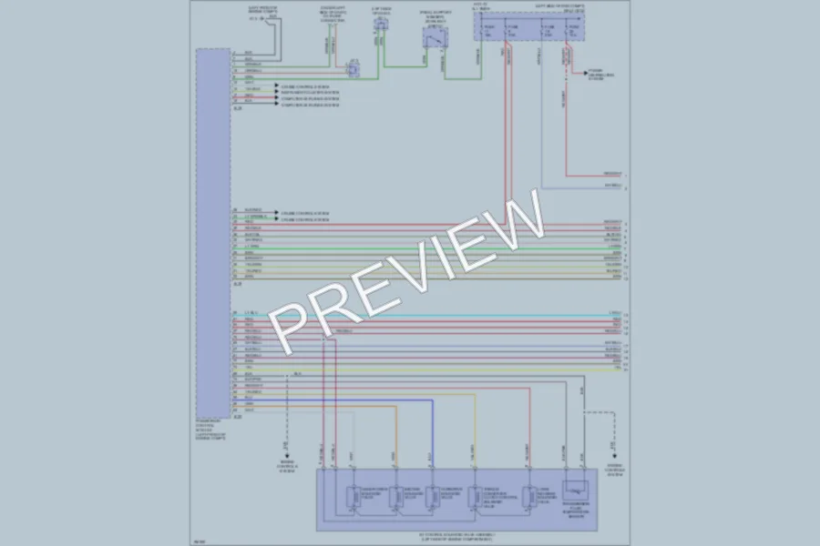 2004 Mitsubishi Endeavor Transmission wiring diagram preview