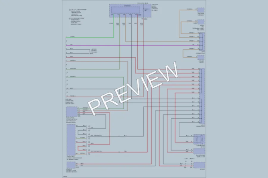 2004 Mitsubishi Galant Computer Data Lines wiring diagram preview