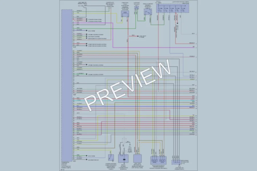 2004 Mitsubishi Galant Engine Performance wiring diagram preview