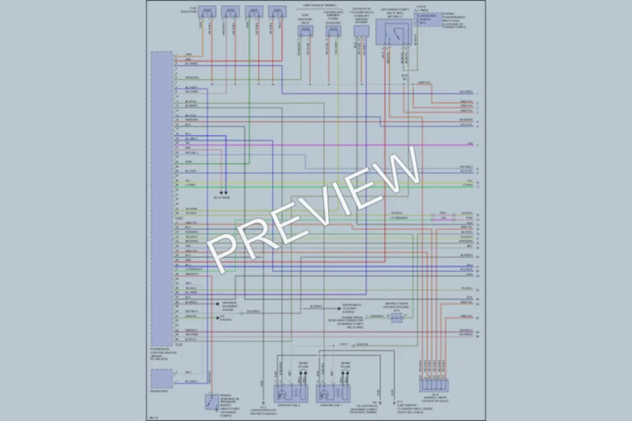 2004 Mitsubishi Lancer Engine Performance wiring diagram preview