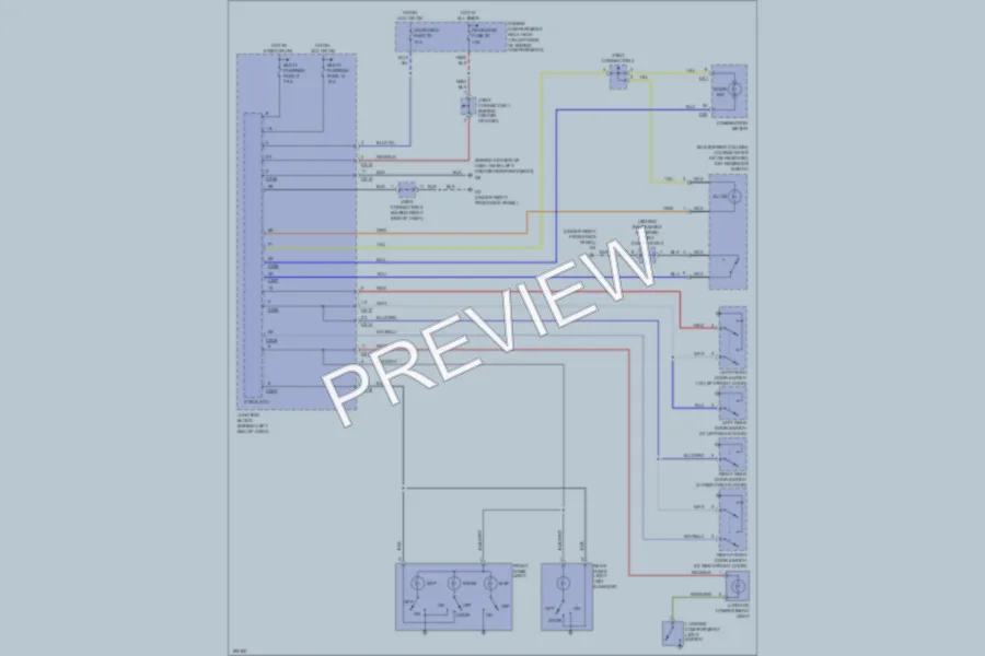 2004 Mitsubishi LancerSportback Interior Lights wiring diagram preview