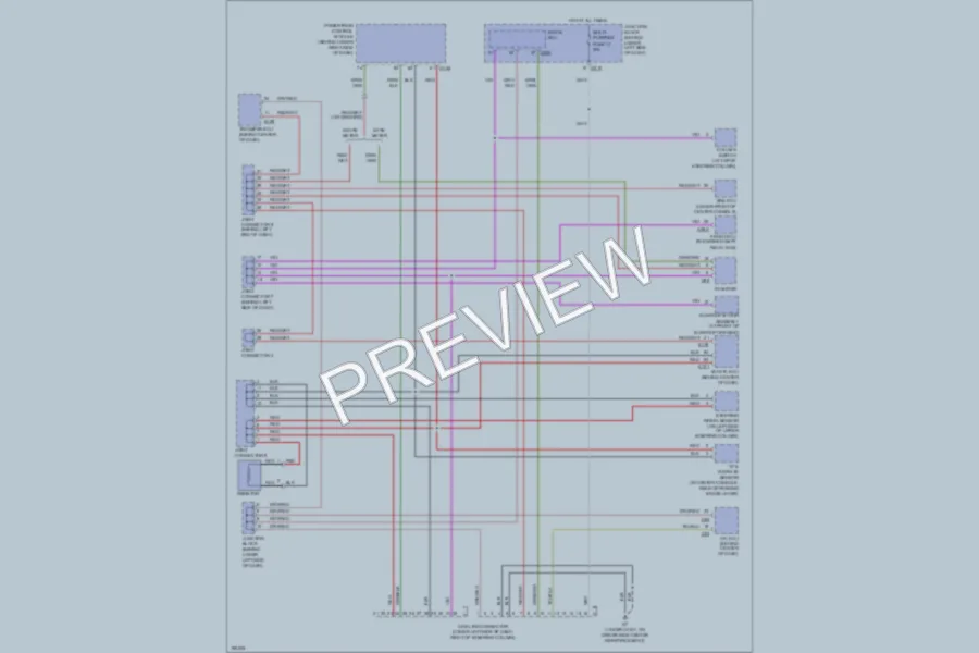 2004 Mitsubishi Montero Computer Data Lines wiring diagram preview