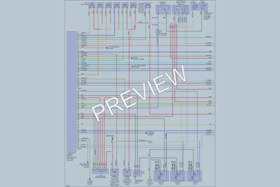 2004 Mitsubishi Montero Engine Performance wiring diagram preview