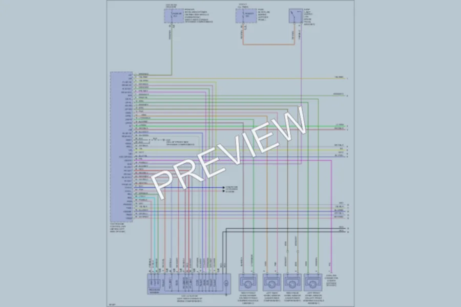 2004 Nissan 350Z Anti Lock Brakes wiring diagram preview