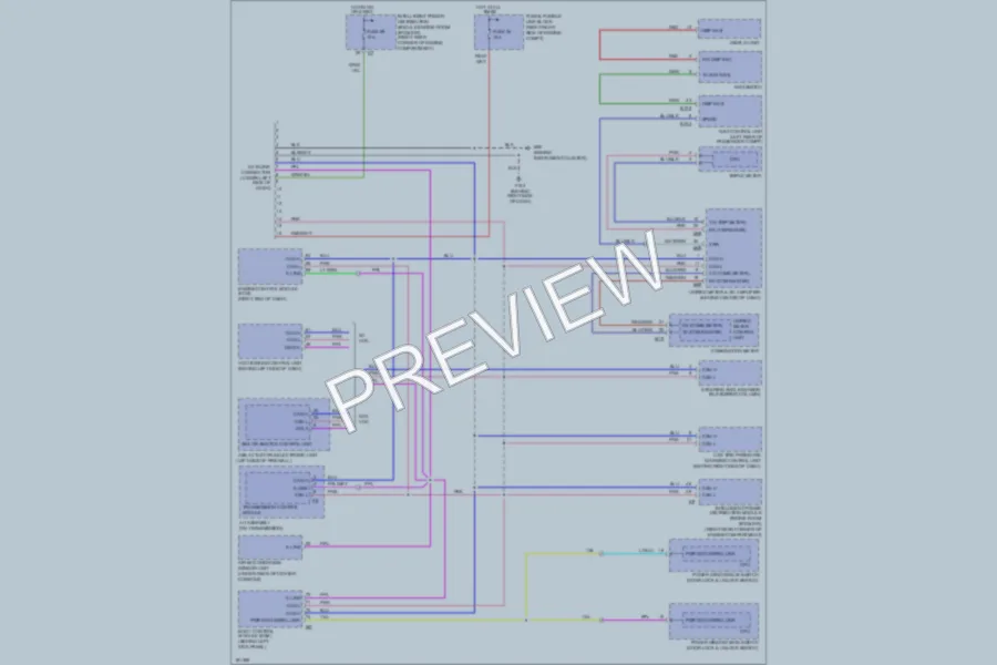 2004 Nissan 350Z Computer Data Lines wiring diagram preview