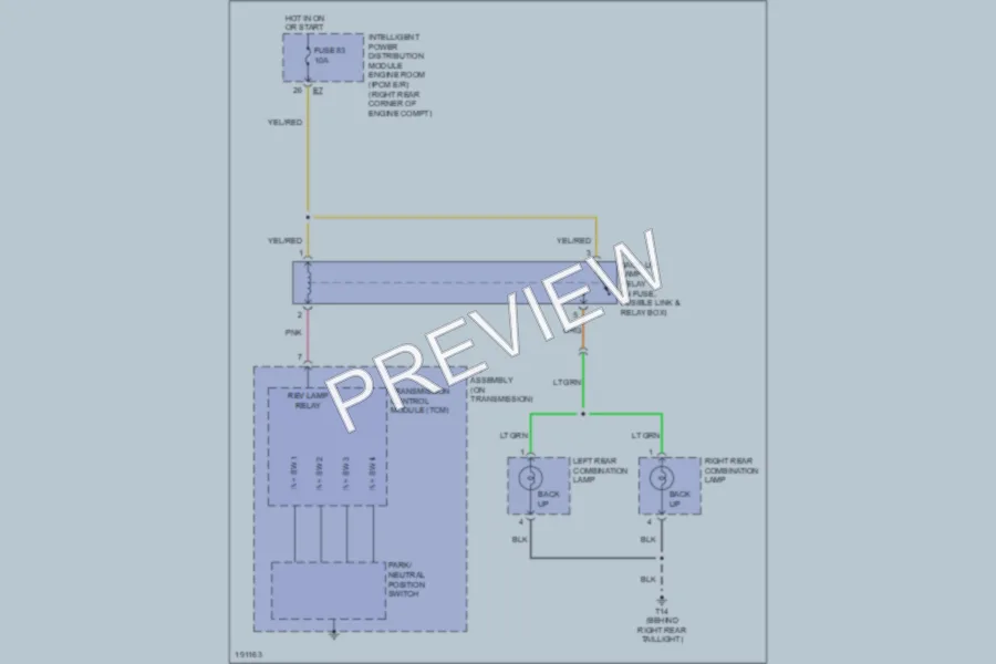 2004 Nissan 350Z Exterior Lights wiring diagram preview