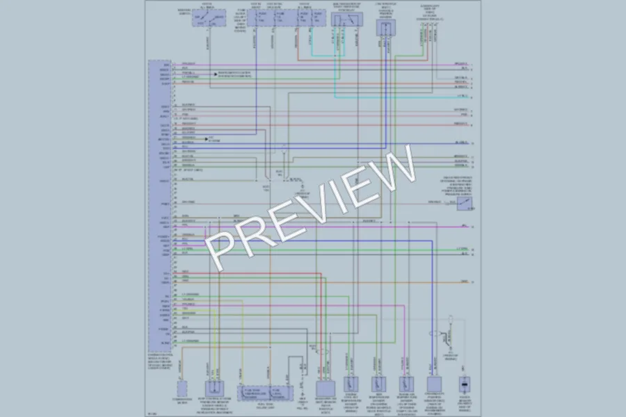 2004 Nissan Frontier Engine Performance wiring diagram preview